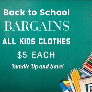 Back to School Bargains